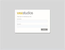 Tablet Screenshot of mediaftp.vrxstudios.com